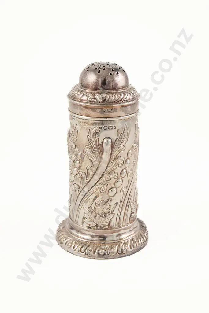 Vict Art Nouveau S/S Sugar Caster Image 1++