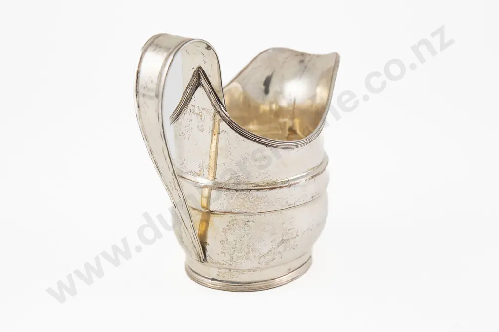 Pair Vict Scottish S/S Salt Spoons Image 1++