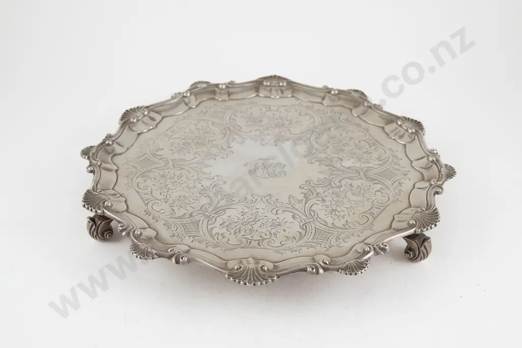 Vict S/S Salver Image 1++