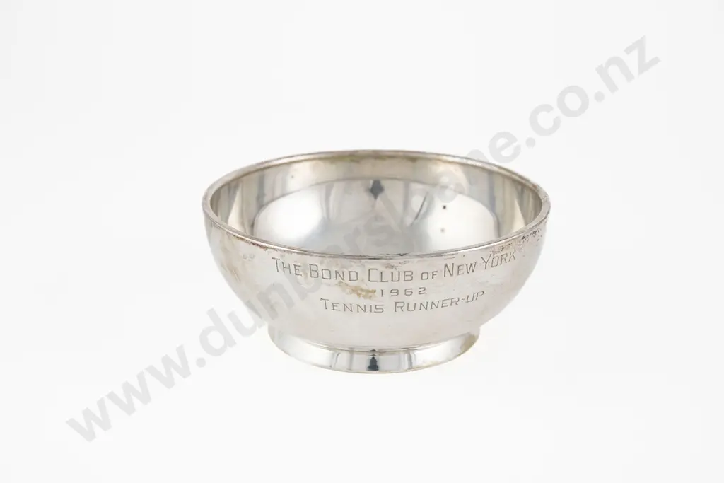 American S/S Footed Circular Bowl By Webster Image 1++