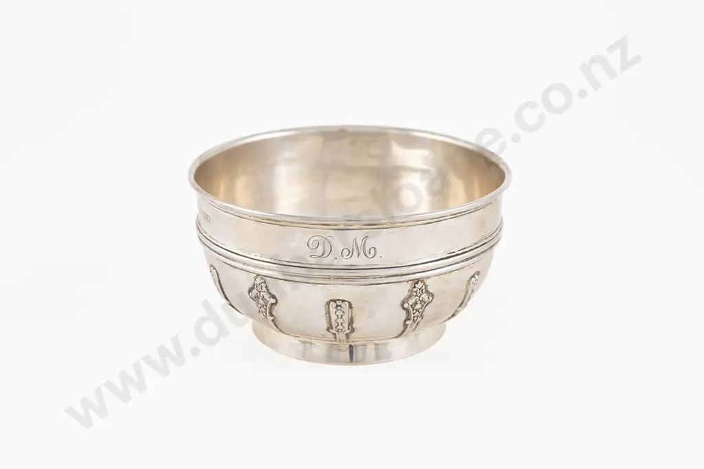 Edw VII S/S Arts & Crafts Design Sugar Bowl Image 1++