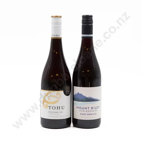 Six Bottles of Assorted NZ Pinot Noir