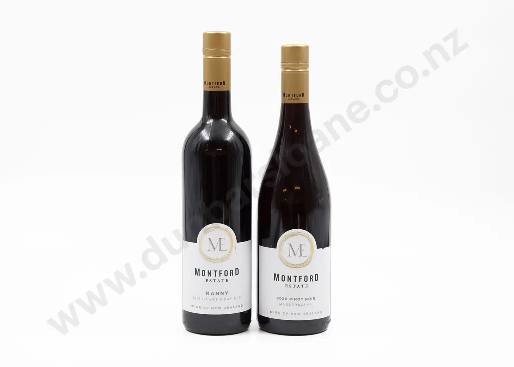 Six Bottles of Assorted Montford Estate NZ Red Image 1++