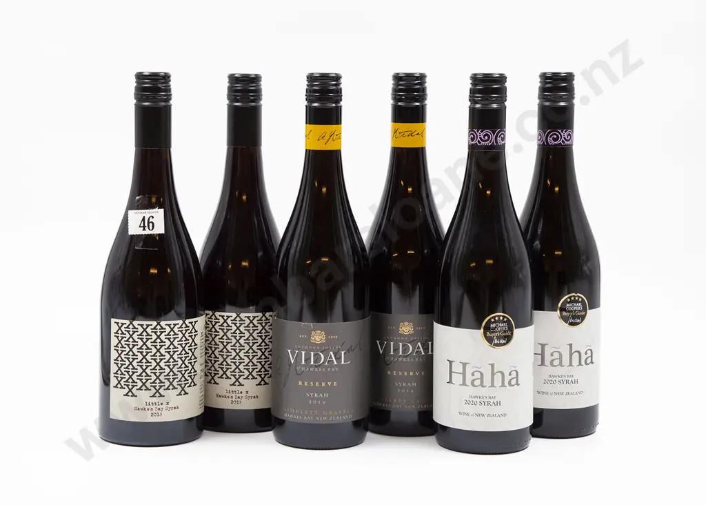 Six Bottles of Assorted NZ Syrah Image 1++