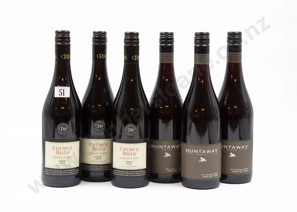 Six Bottles of Assorted NZ Syrah Image 1++