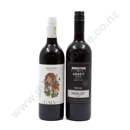 Six Bottles of Assorted NZ Merlot