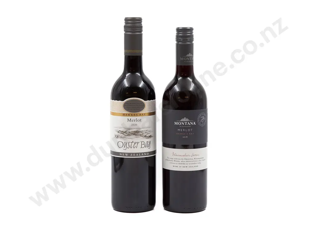 Six Bottles of Assorted NZ Merlot Image 1++
