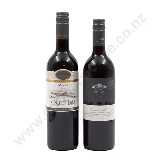 Six Bottles of Assorted NZ Merlot