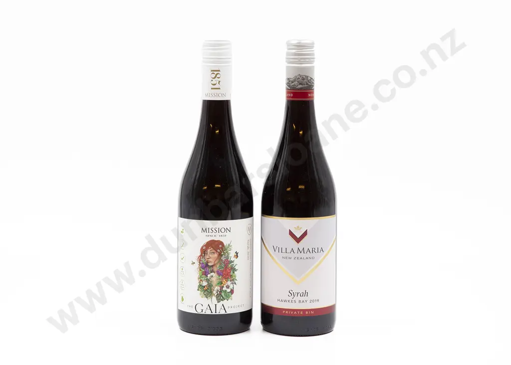 Six Bottles of Assorted NZ Syrah Image 1++