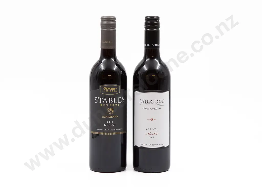Six Bottles of Assorted NZ Merlot Image 1++