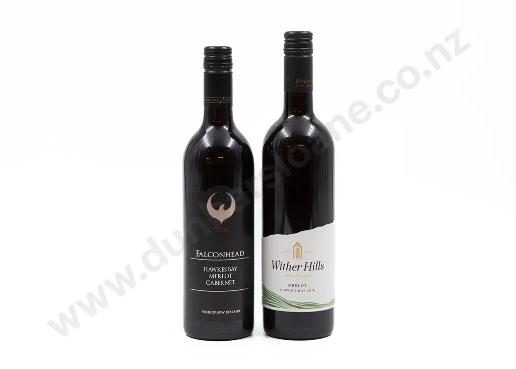 Six Bottles of Assorted NZ Merlot Image 1++