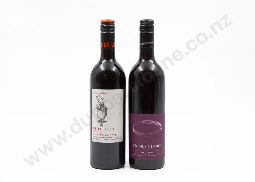 Six Bottles of Assorted NZ Merlot Image 1++