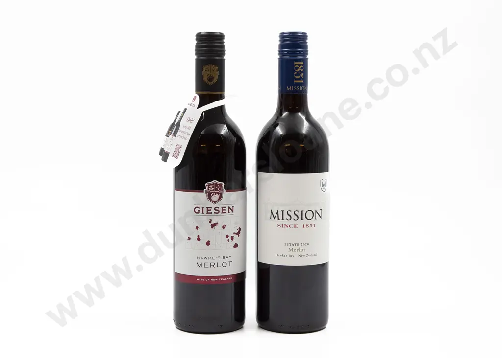 Six Bottles of Assorted NZ Merlot Image 1++