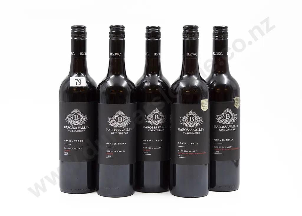 Five Bottles of Barossa Valley Australian Shiraz Image 1++
