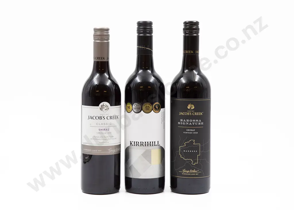 Six Bottles of Assorted Australian Shiraz Image 1++