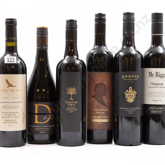 Six Bottles of Assorted Australian Merlot