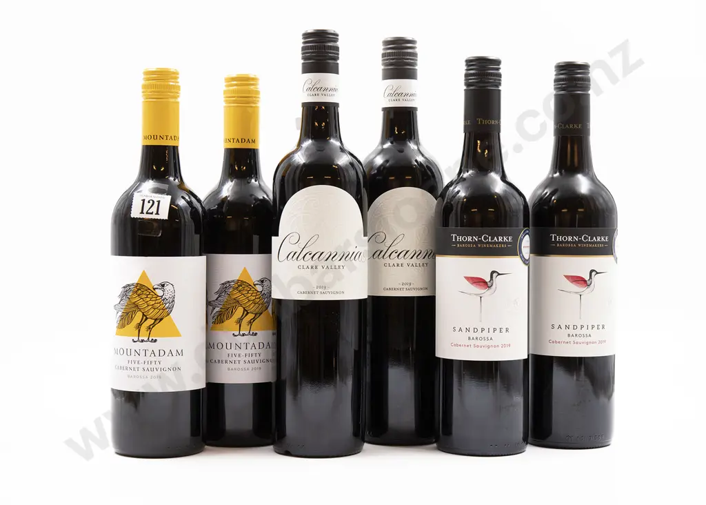 Six Bottles of Assorted Australian Cabernet Sauvignon Image 1++