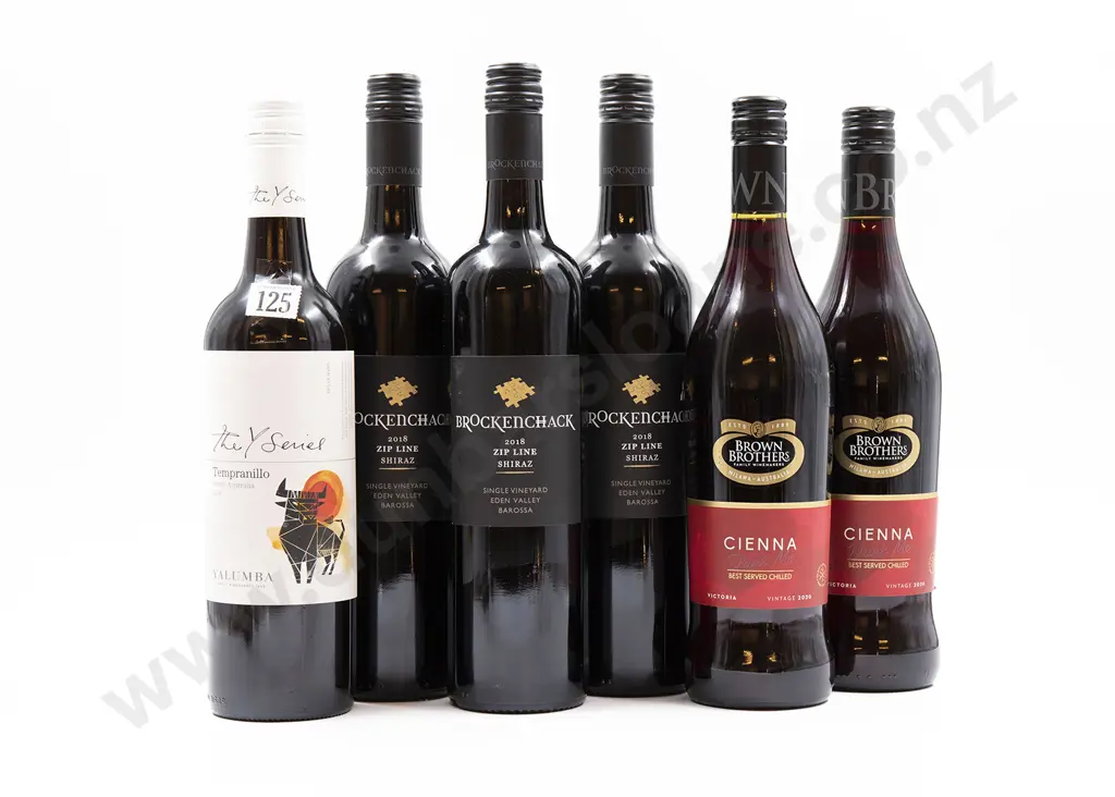 Six Bottles of Assorted Australian Red Image 1++