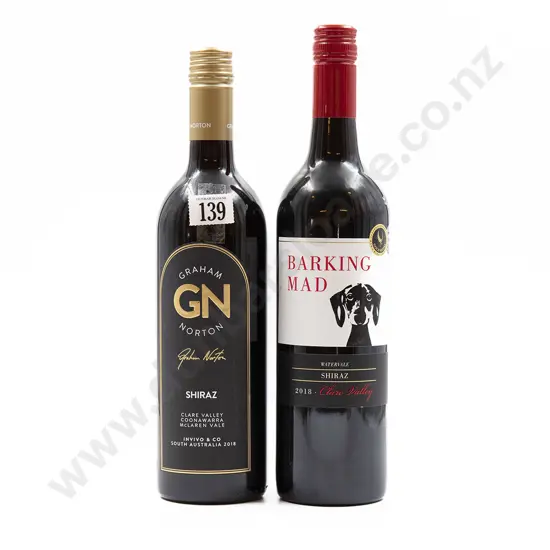 Six Bottles of Assorted Australian Shiraz