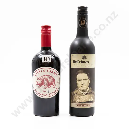 Six Bottles of Assorted Australian Shiraz and Malbec