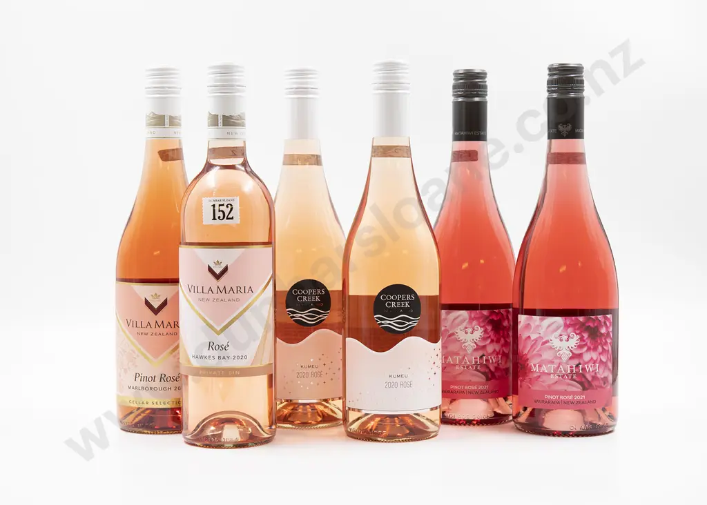 Six Bottles of Assorted NZ Rosé Image 1++