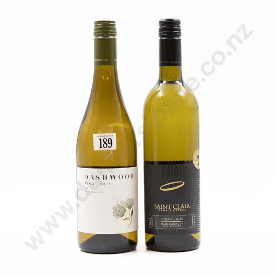 Six Bottles of Assorted NZ Pinot Gris