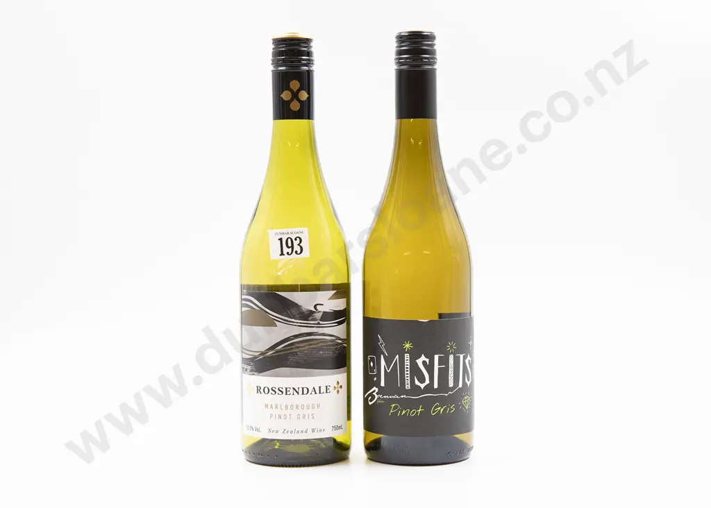 Six Bottles of Assorted NZ Pinot Gris Image 1++