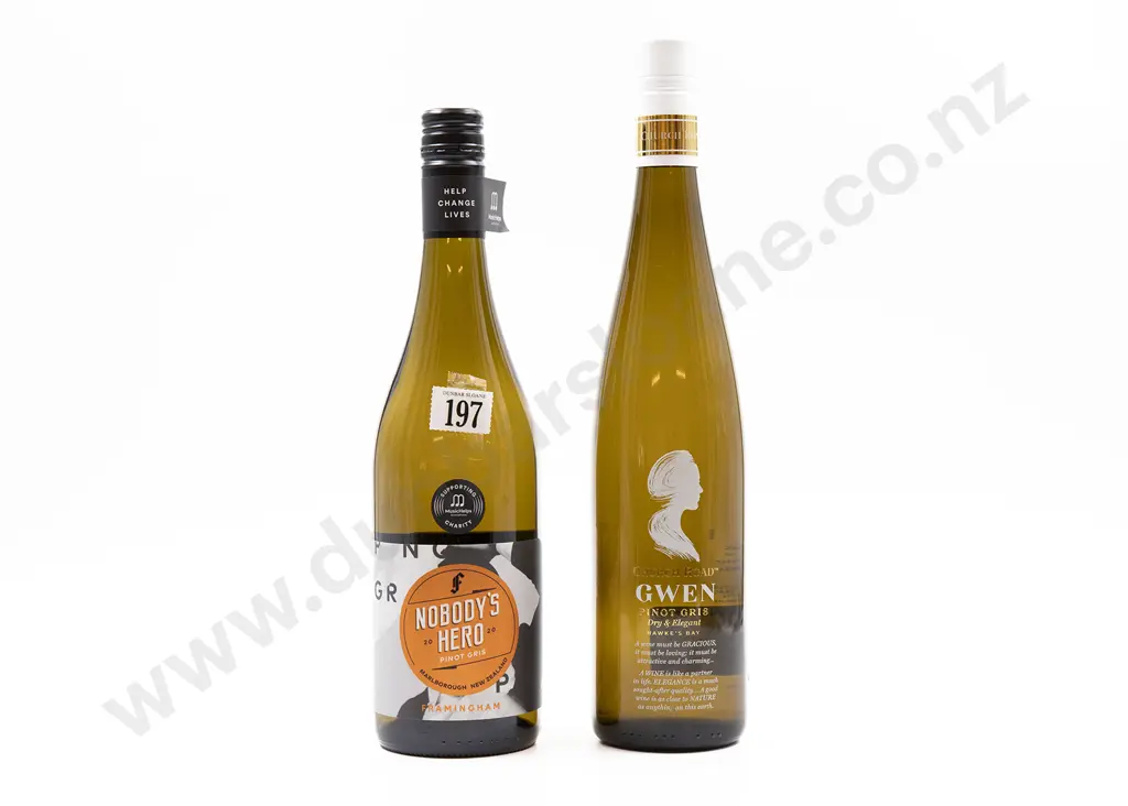 Six Bottles of Assorted NZ Pinot Gris Image 1++