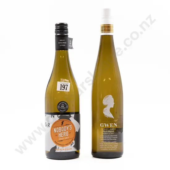 Six Bottles of Assorted NZ Pinot Gris