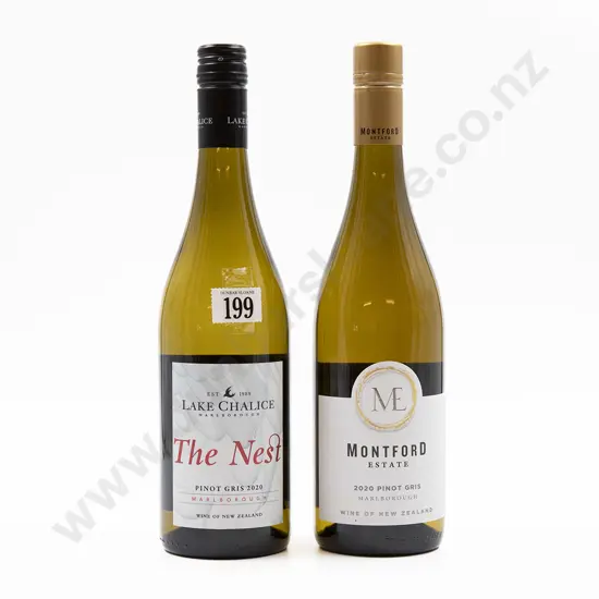 Six Bottles of Assorted NZ Pinot Gris