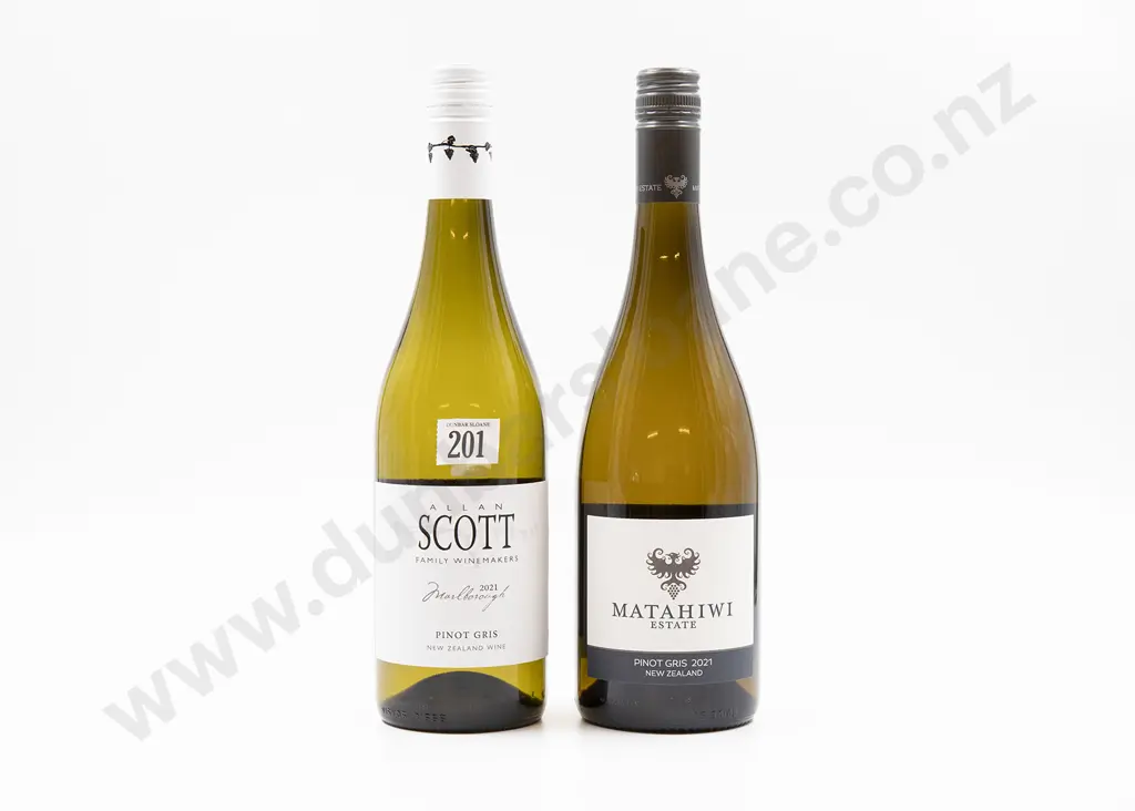 Six Bottles of Assorted NZ Pinot Gris Image 1++