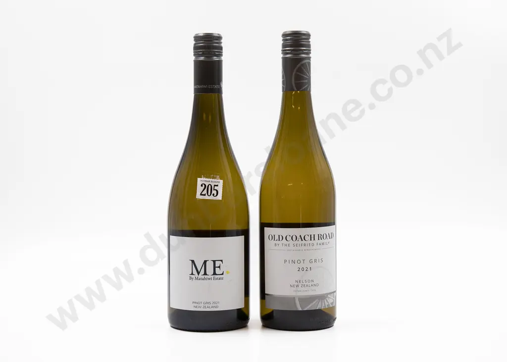 Six Bottles of Assorted NZ Pinot Gris Image 1++