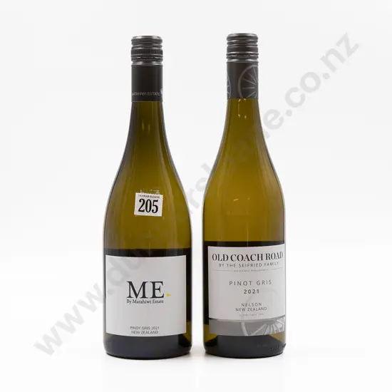 Six Bottles of Assorted NZ Pinot Gris