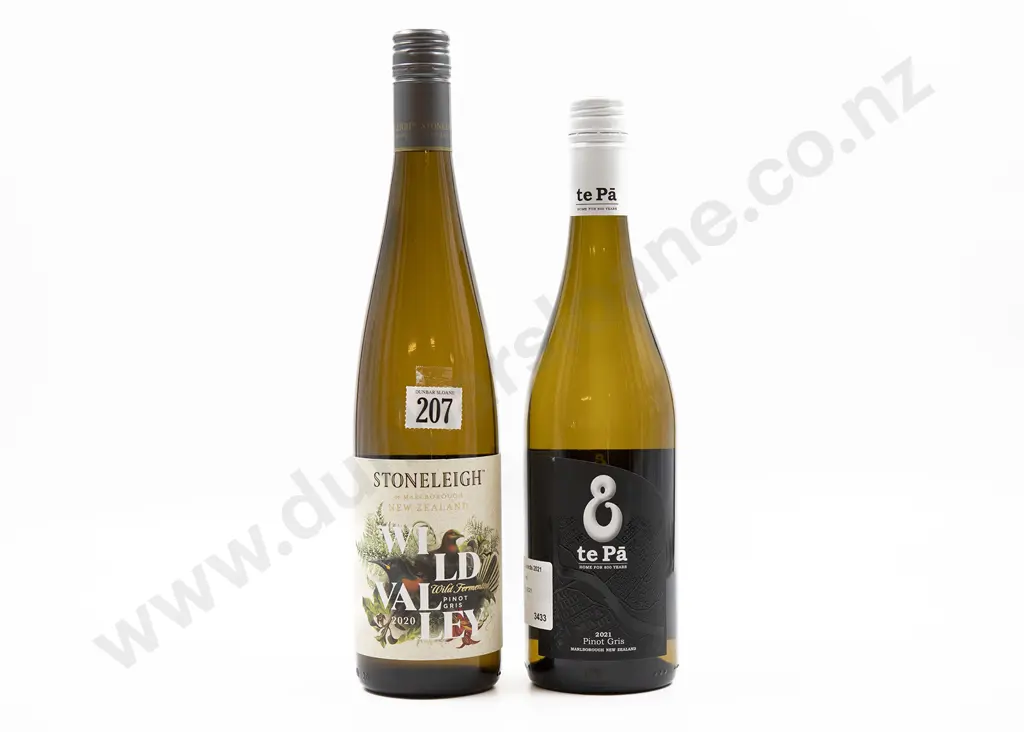 Six Bottles of Assorted NZ Pinot Gris Image 1++