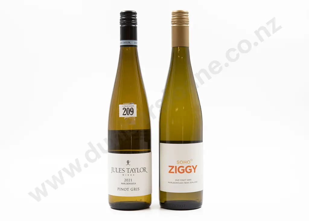 Six Bottles of Assorted NZ Pinot Gris Image 1++