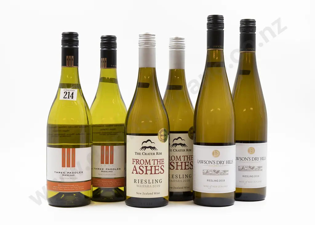 Six Bottles of Assorted NZ Riesling Image 1++