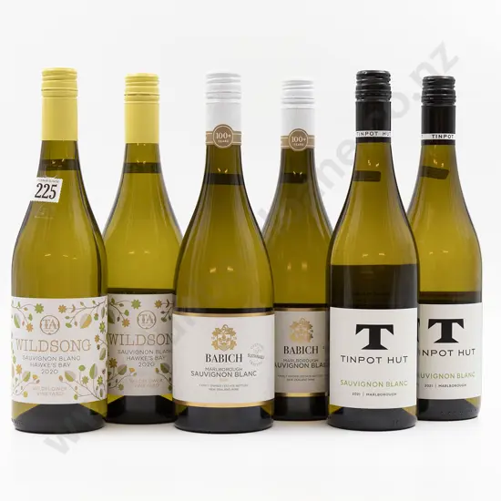 Six Bottles of Assorted NZ Sauvignon Blanc