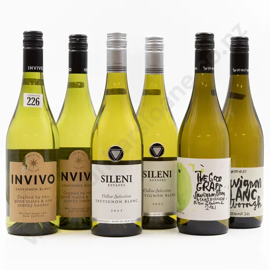 Six Bottles of Assorted NZ Sauvignon Blanc