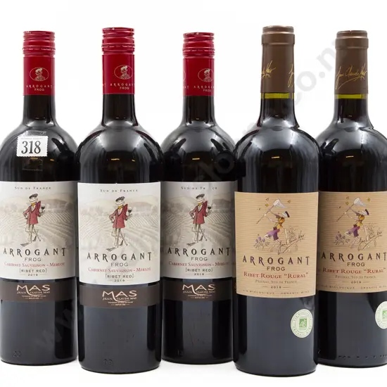 Five Bottles of Assorted French Cabernet
