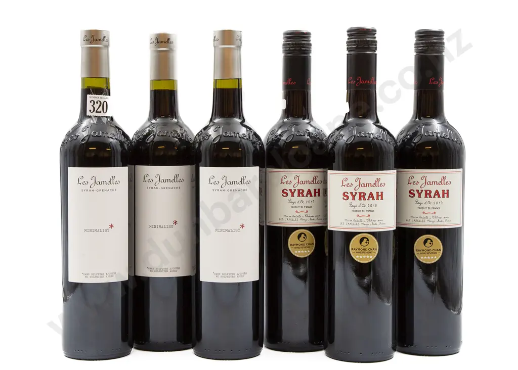 Six Bottles of Assorted French Syrah Image 1++