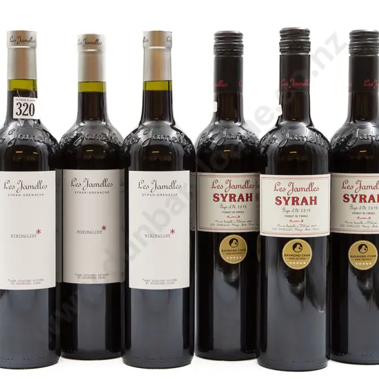 Six Bottles of Assorted French Syrah
