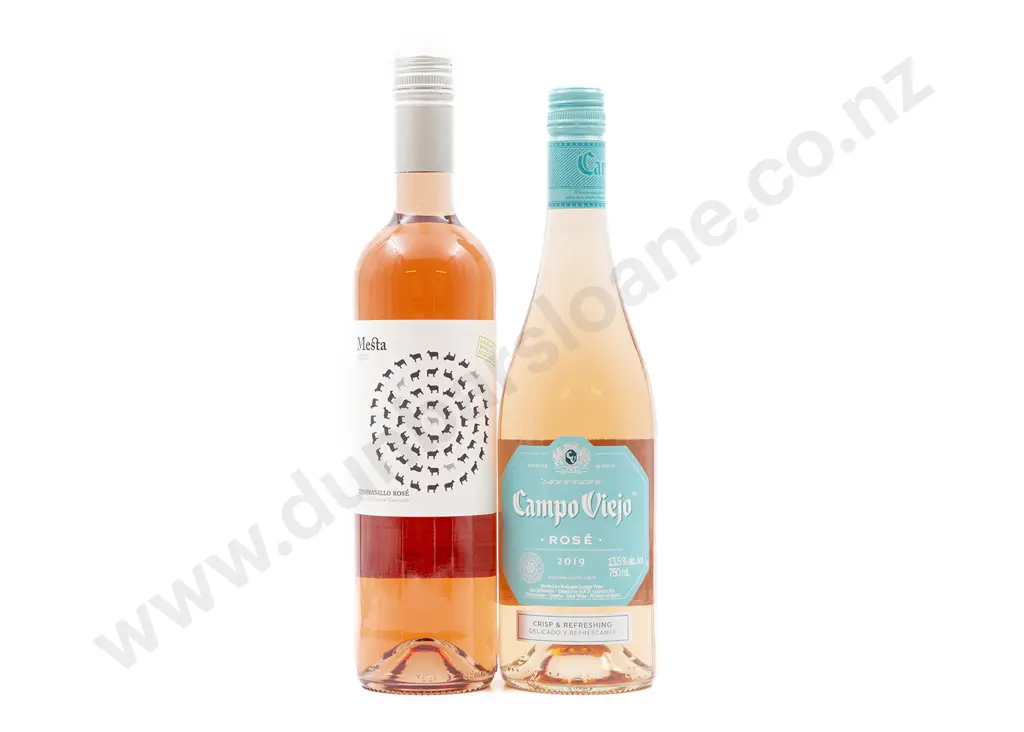 Six Bottles of Assorted Spanish Rosé Image 1++