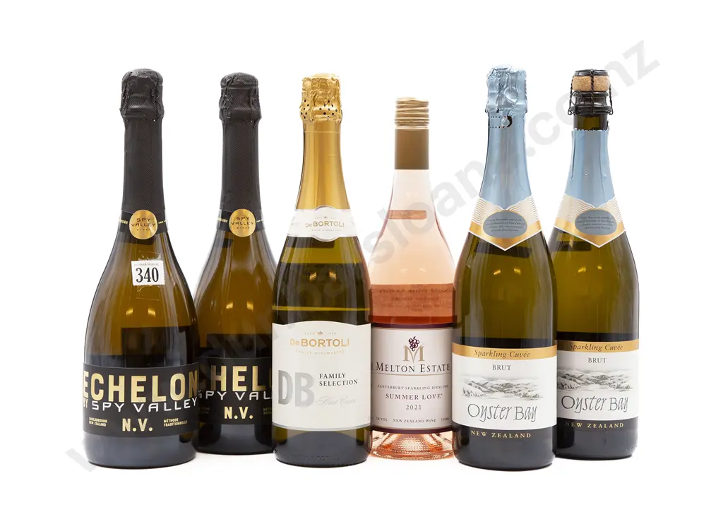 Six Bottles of Assorted Sparkling Wine Image 1++
