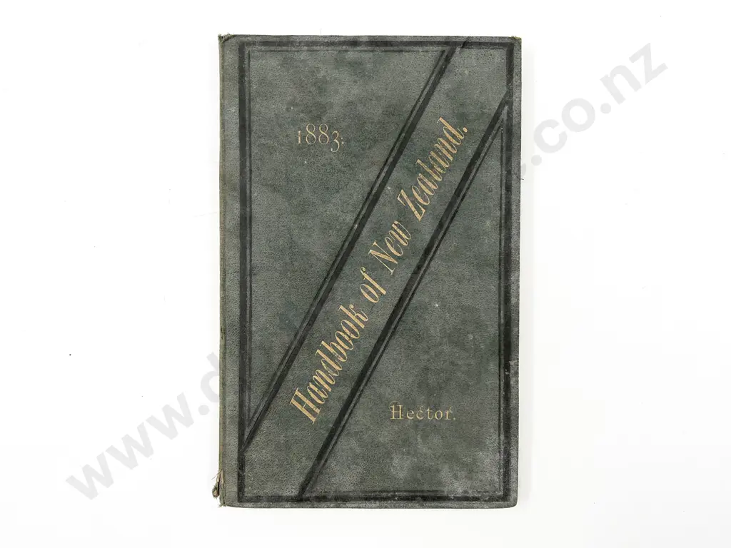 Hector James - Handbook Of New Zealand Image 1++