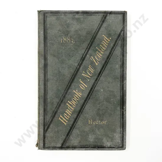 Hector James - Handbook Of New Zealand