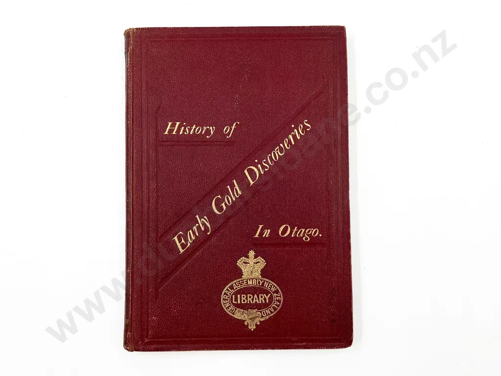 Pyke Vincent - History of the Early Gold Discoveries In Otago Image 1++