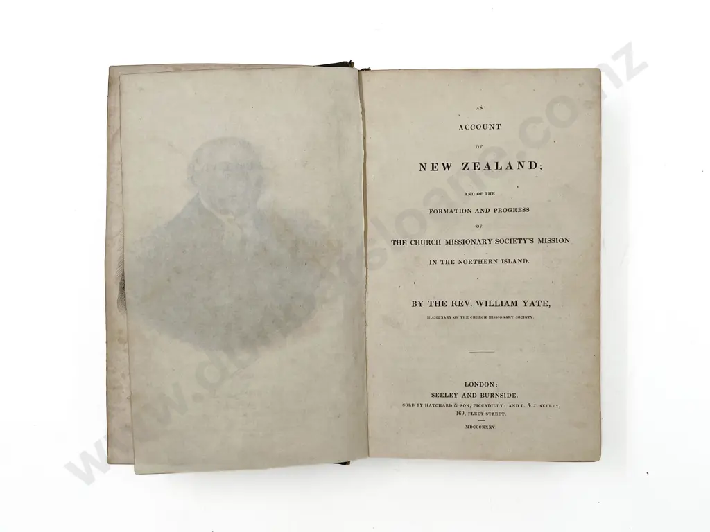Yate Rev William - An Account of New Zealand Image 1++