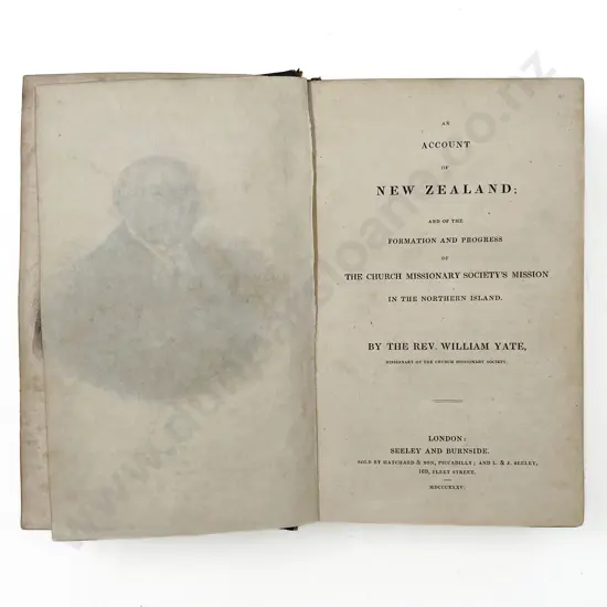 Yate Rev William - An Account of New Zealand