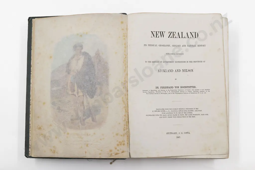 Hochstetter Dr Ferdinand Von - New Zealand Image 1++