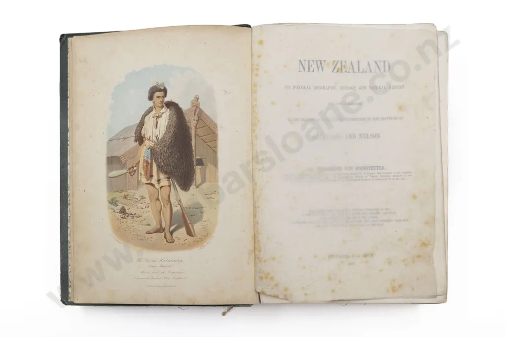 Hochstetter Dr Ferdinand Von - New Zealand Image 1++